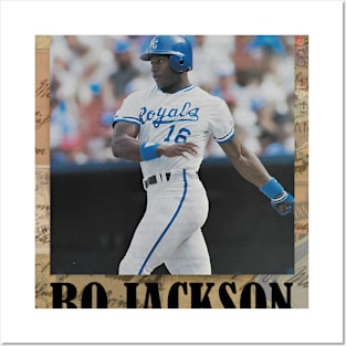 Bo Jackson // Vintage Frame Posters and Art